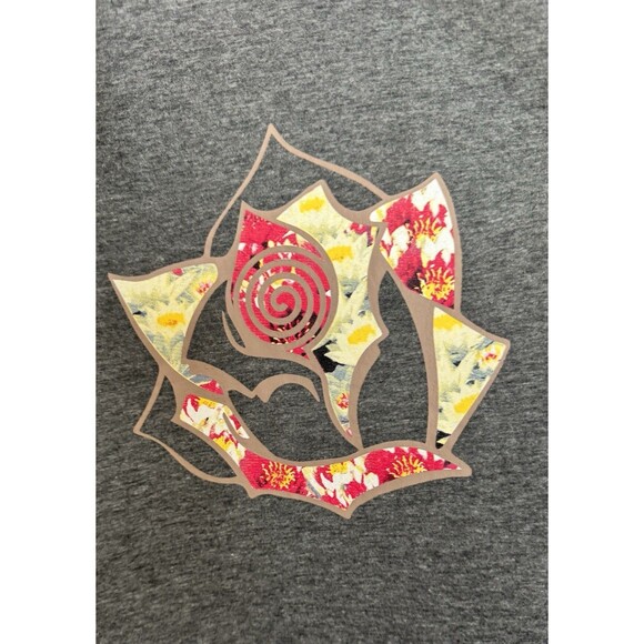 NWOT CG Habitats Large Womens Gray Hoodie Cotton Blend Long - Picture 2 of 8